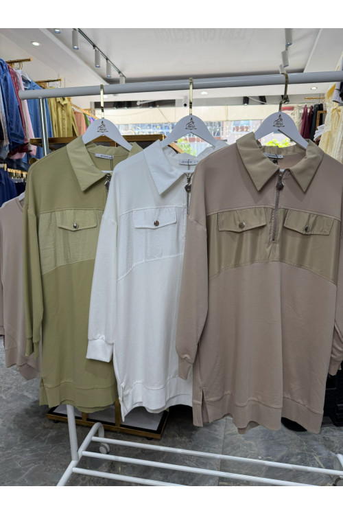 Fermuarlı Tunik